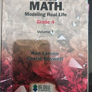 BIG IDEAS MATH- Modeling Real Life (4th grade )